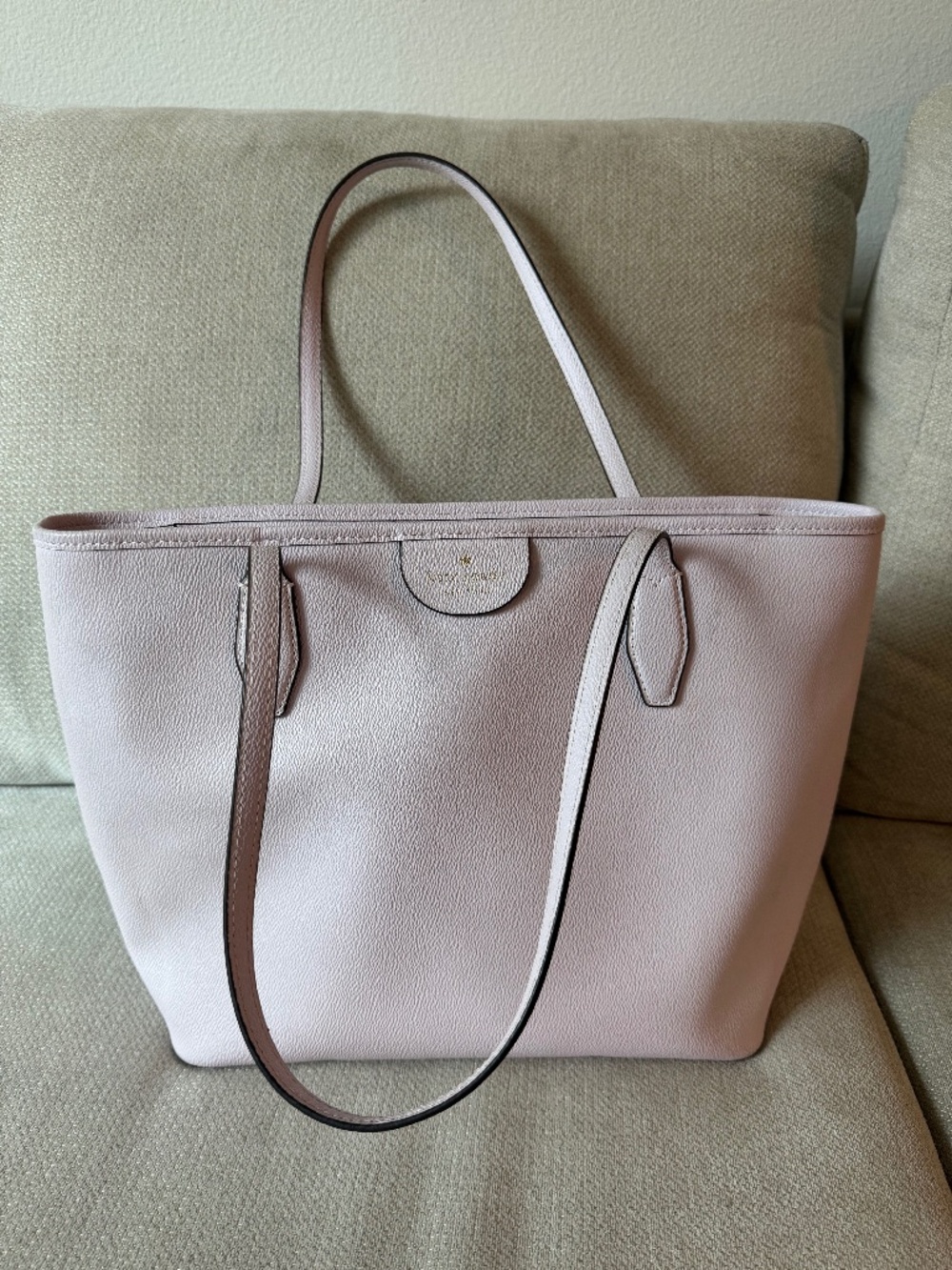 Lilac Tote Bag with Purple Wallet